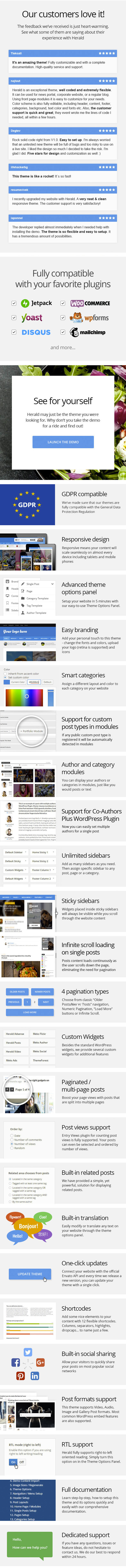 Herald - News Portal & Magazine WordPress Theme