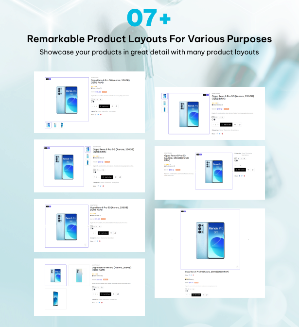  07+ Remarkable Product Layouts For Various Purposes