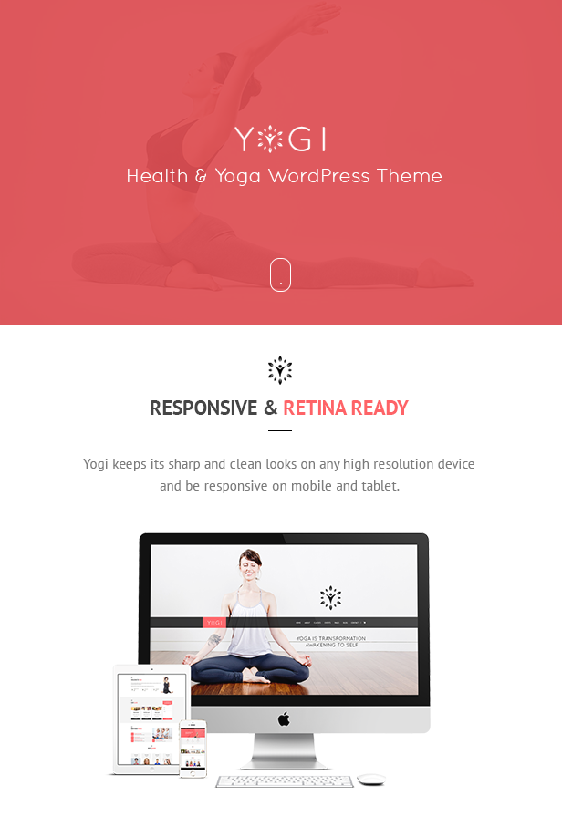 Yogi - Health Beauty & Yoga WordPress Theme - 3