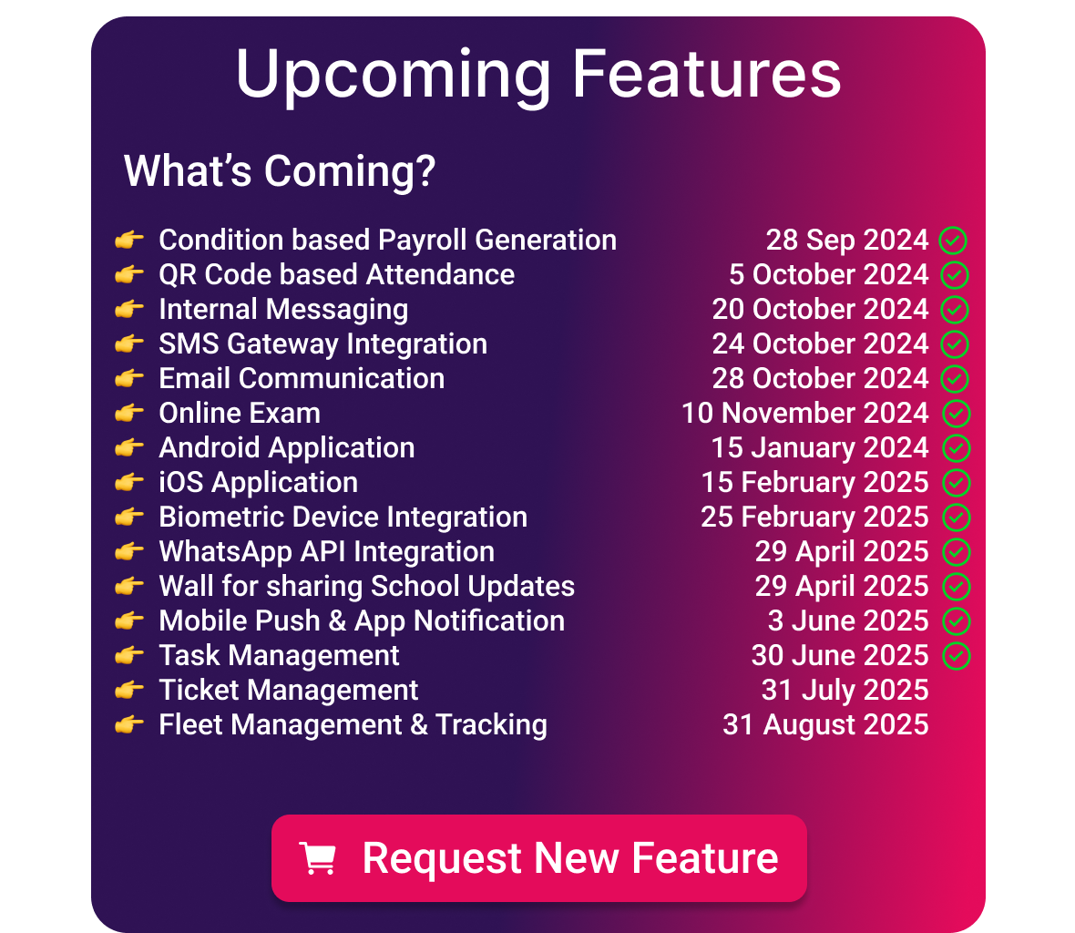 InstiKit Upcoming Features
