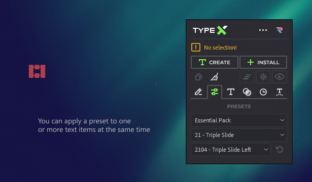 TypeX - Essential Pack: Title Animation Presets Library - 5