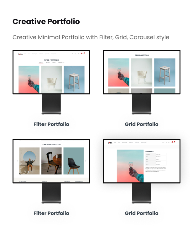 Lasa - Creative Minimal WooCommerce WordPress Theme - 16
