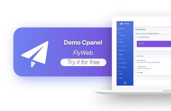 FlyWeb for Web to App Convertor Flutter + Admin Panel - 19