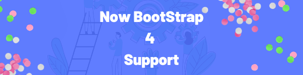 bootstrap 4 compatible classified spot html feature banner