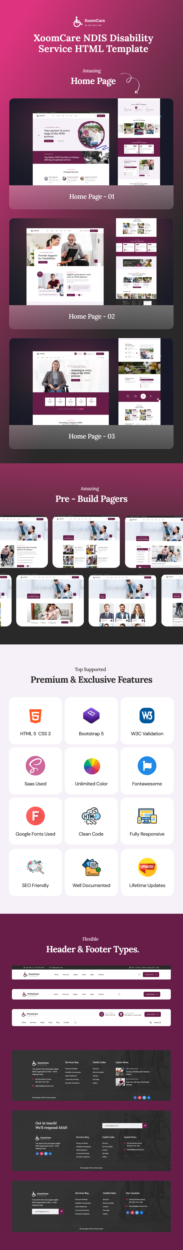 XoomCare html demo