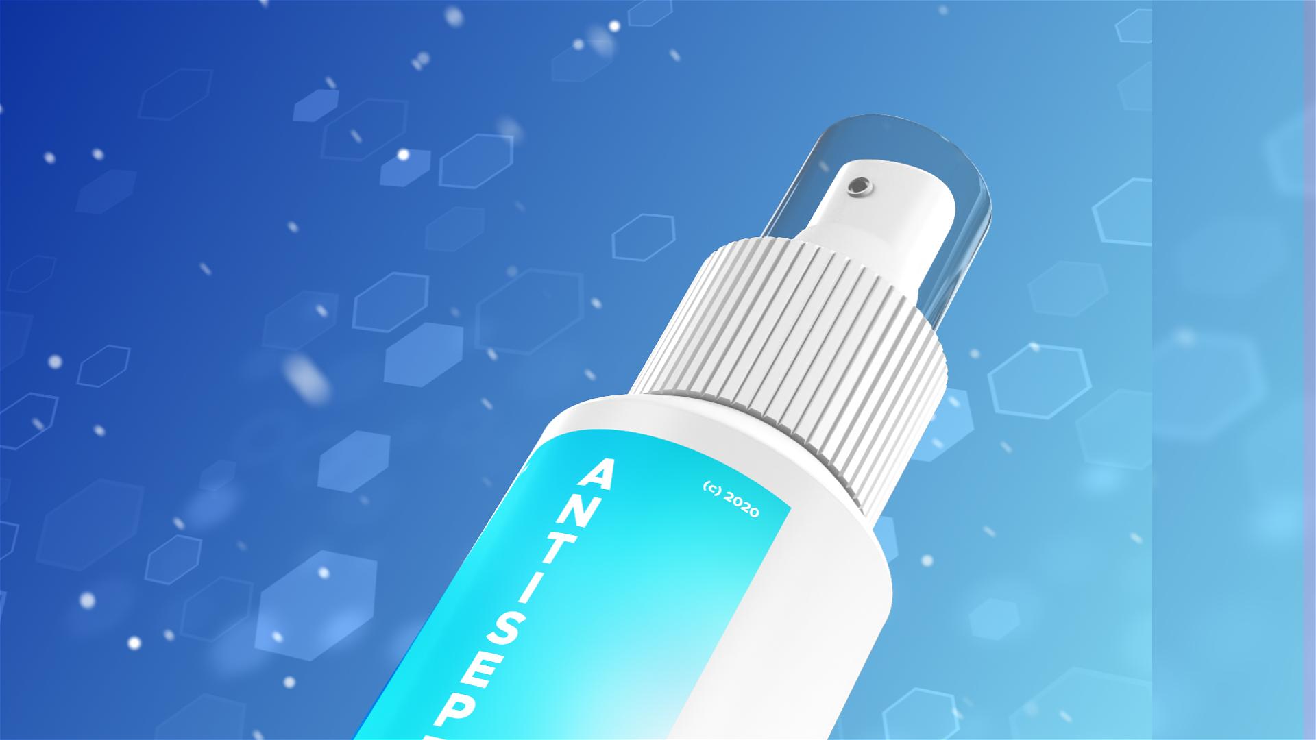 Download Hand Sanitizer Mockup Intro By Ez4us Videohive