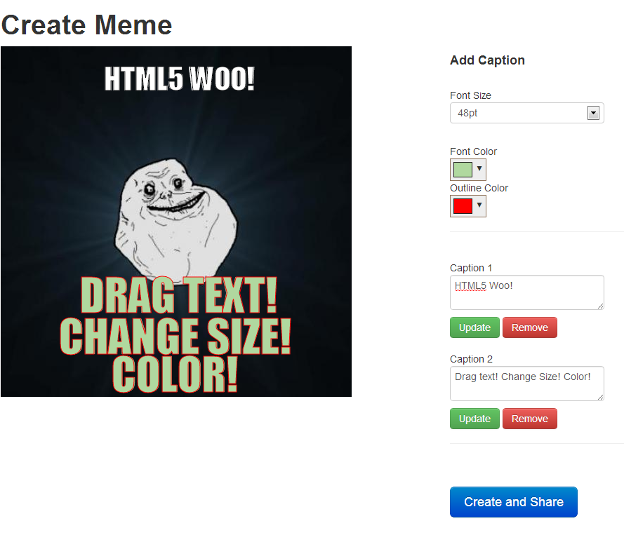 HTML5 Meme Maker by vadepaysa | CodeCanyon