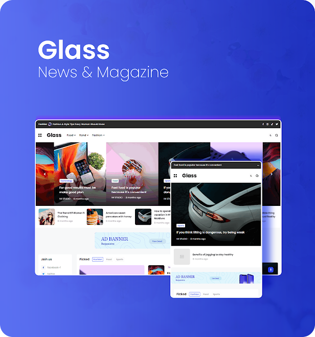 Glass - News & Magazing