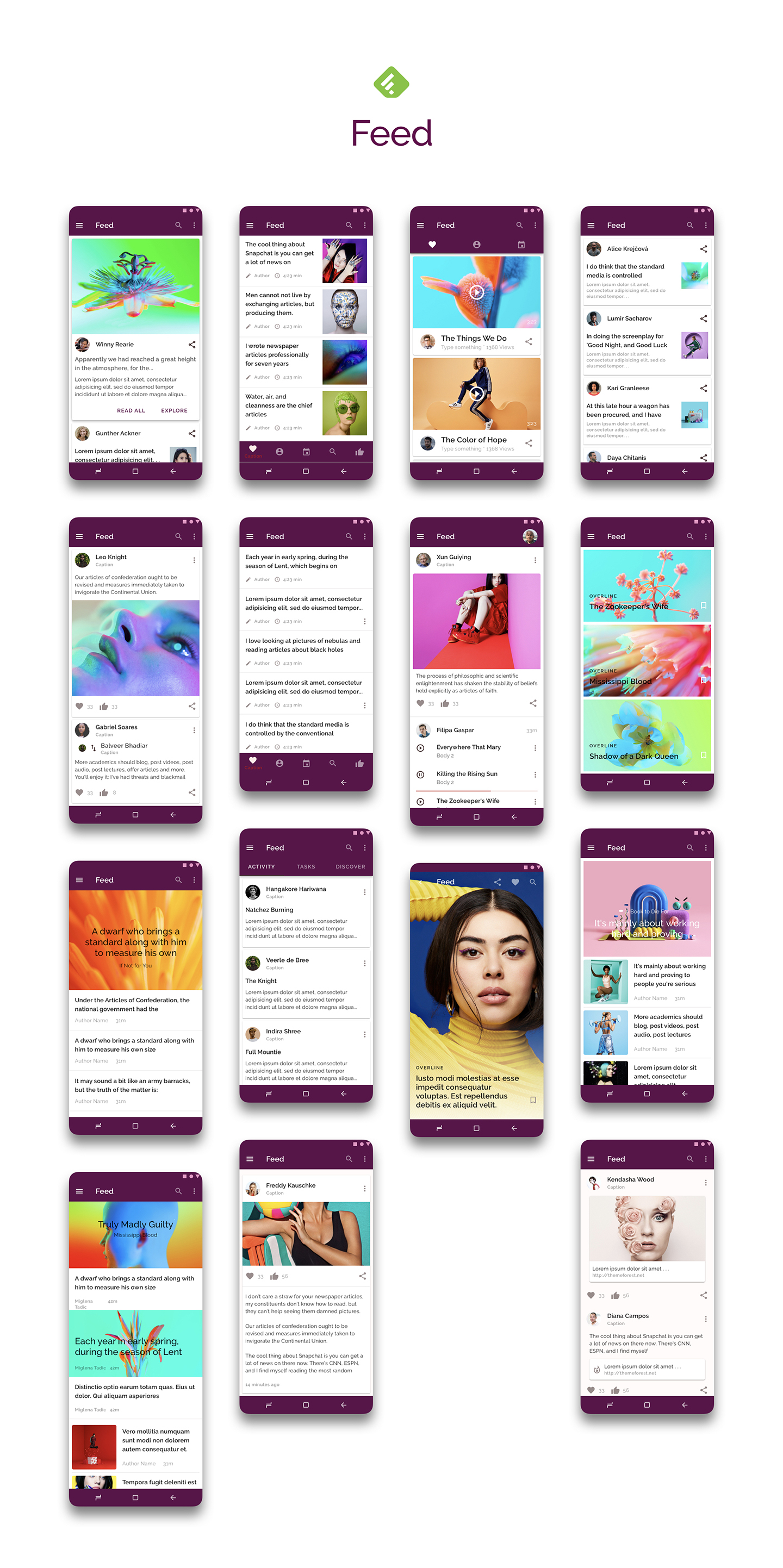 Prototype 86 - Template For Mobile App - 3