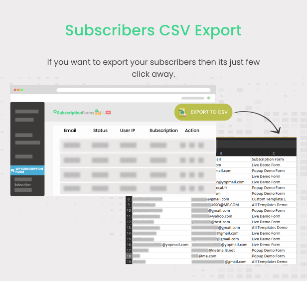 WP Subscription Forms PRO