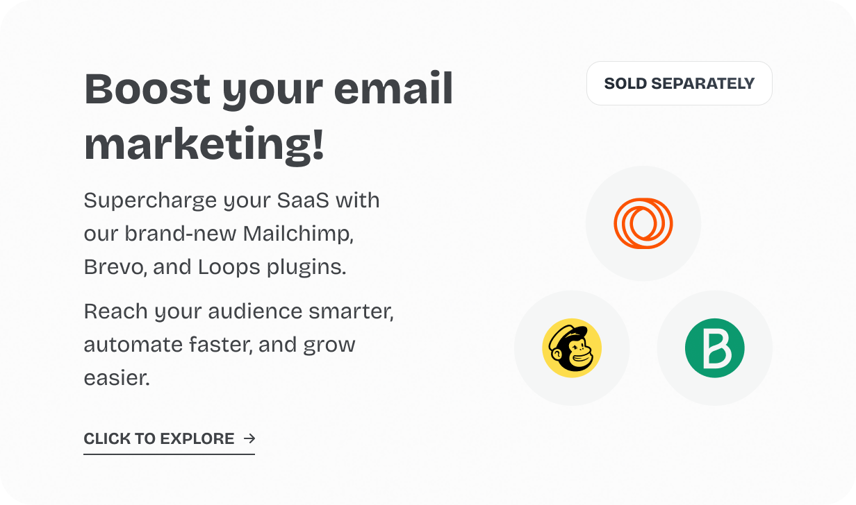 Mailchimp, Brevo, Loops @heyaikeedo #aikeedo