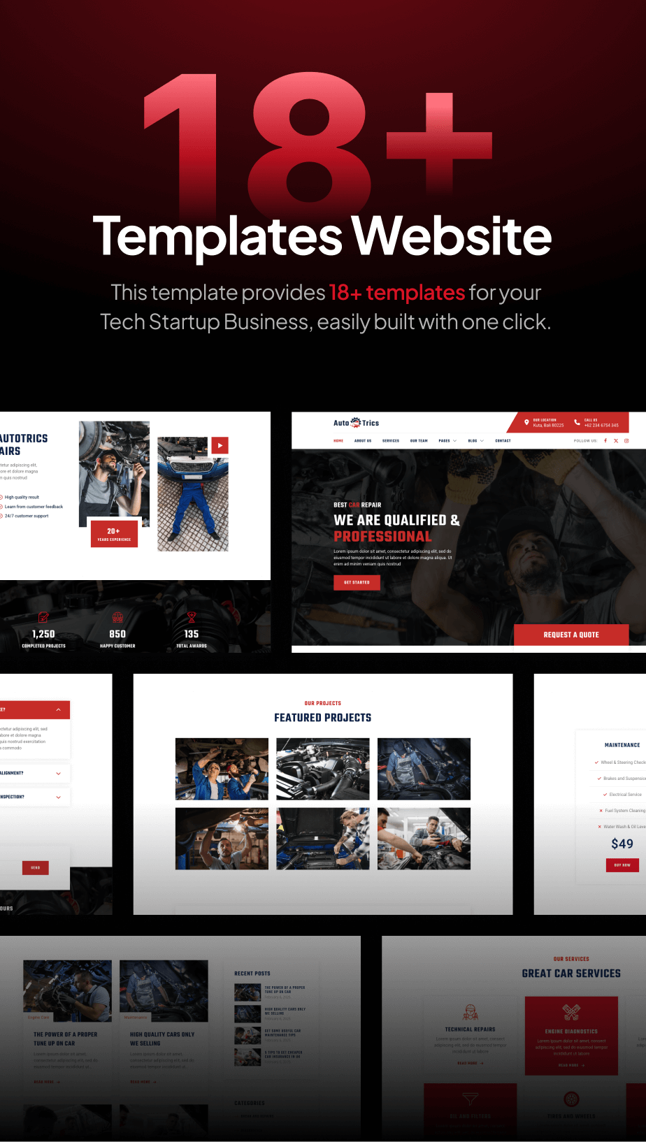 AutoTrics – Car Repair & Auto Service FSE WordPress Theme - 4