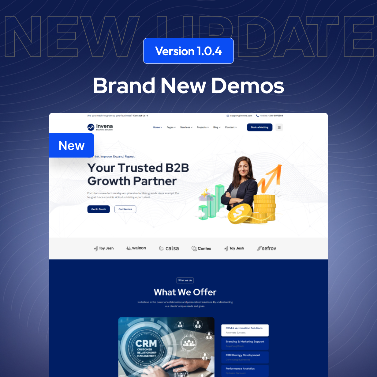 Invena - Business Consulting WordPress Theme - 3