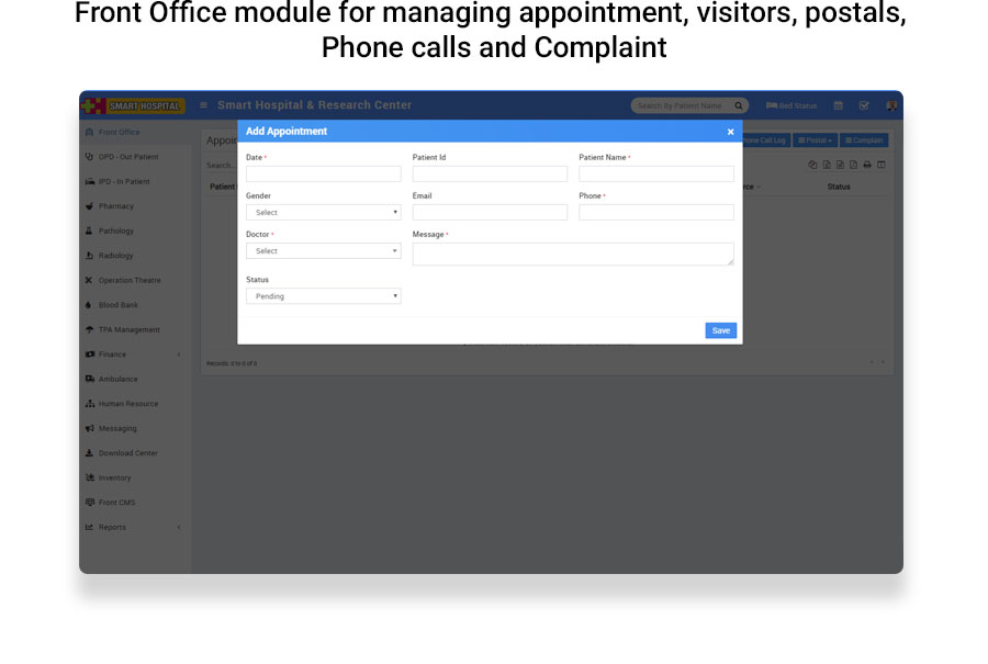 Smart Hospital : Hospital Management System - 21