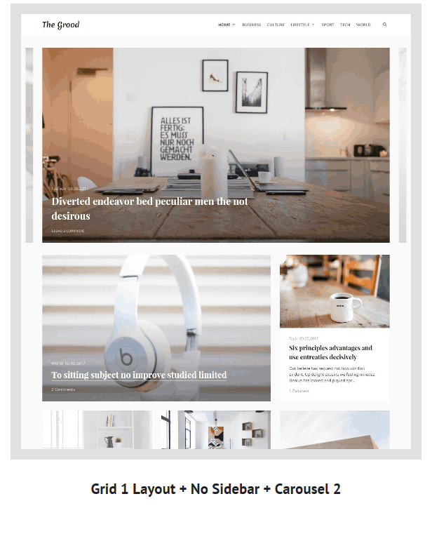 Grood - Personal Blog & Magazine WordPress Theme - 5