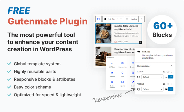 Free gutenmate plugin