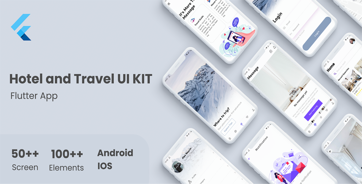 Flutter Biggest Pro Kit - Flutter UI KIT in Flutter ui kit Flutter - 40