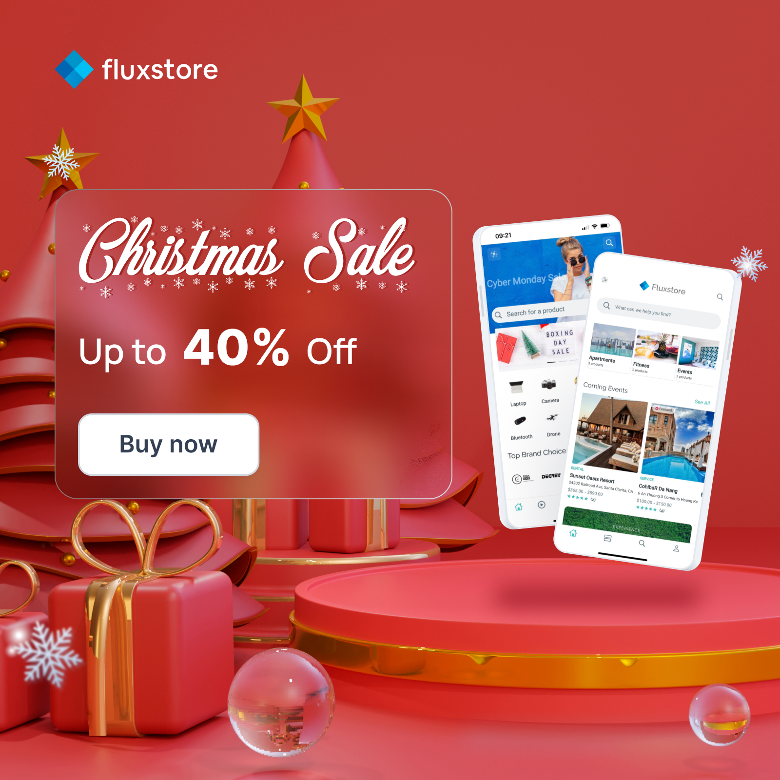 Fluxstore Pro - Flutter E-commerce Full App for Magento, Opencart, and Woocommerce - 1