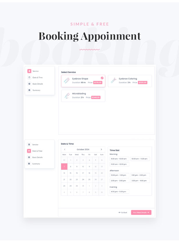Browcraft - Microblading & Eyebrow Beauty Salon WordPress Theme - 5