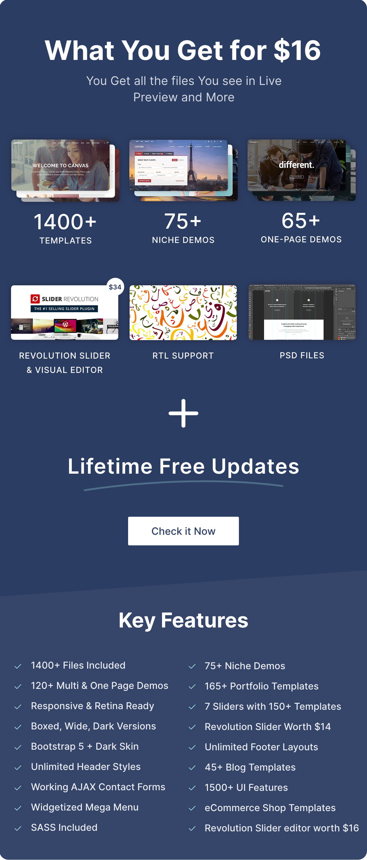 Canvas | The Multi-Purpose HTML5 Template
