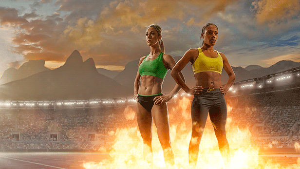 GIF Animated Fire 2 Photoshop effect action