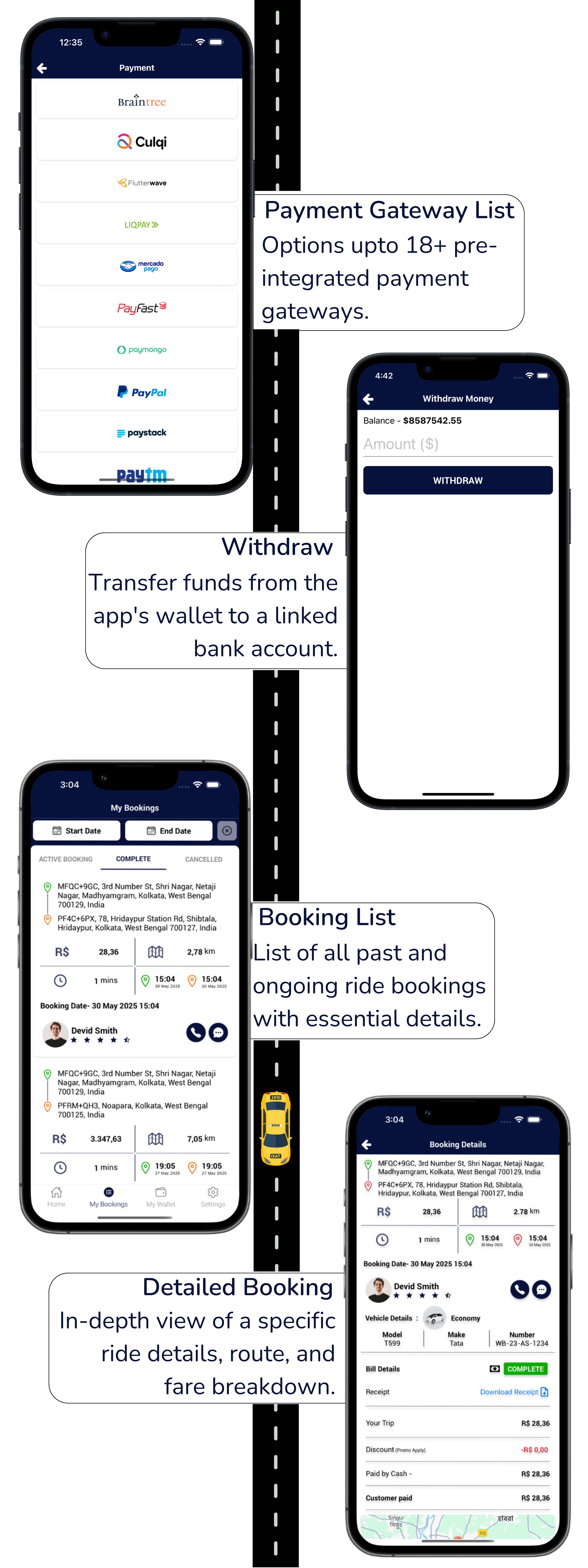 Exicube Taxi App - 23