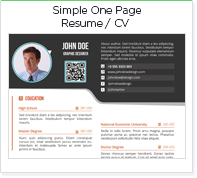 simple-one-page-resume-cv