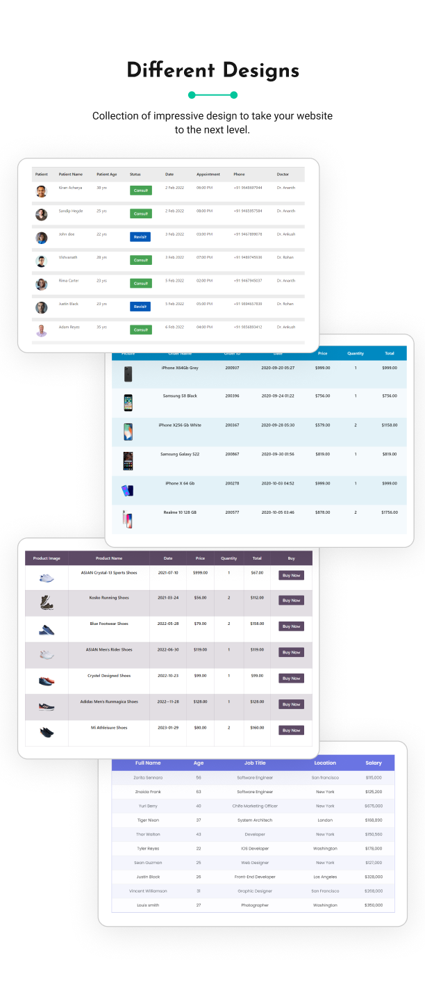 Designs Diferentes - Datalentor