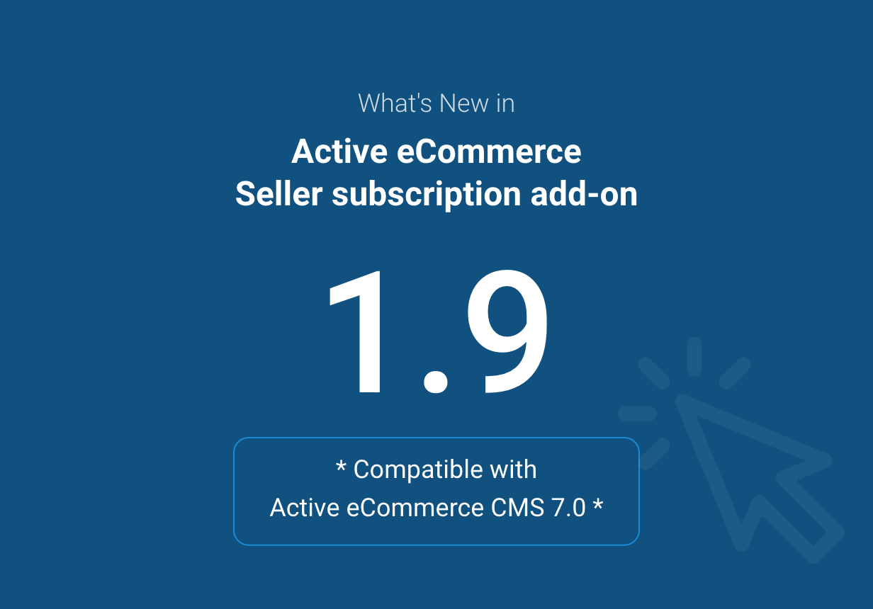 Active eCommerce Seller Subscription Add-on - 2