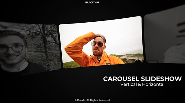 SS02 | Carousel Blackout Slideshow