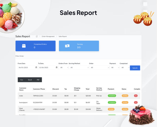 Eorder - Multitenant Restaurant / Food Ordering Website (SAAS) - 17