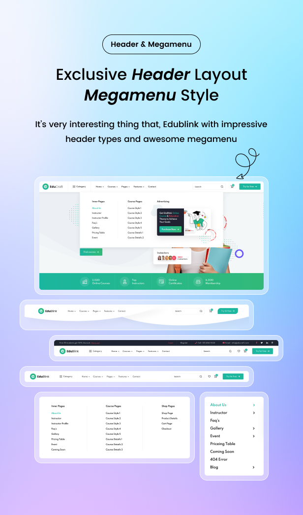 EduBlink - Education & Online Course WordPress Theme