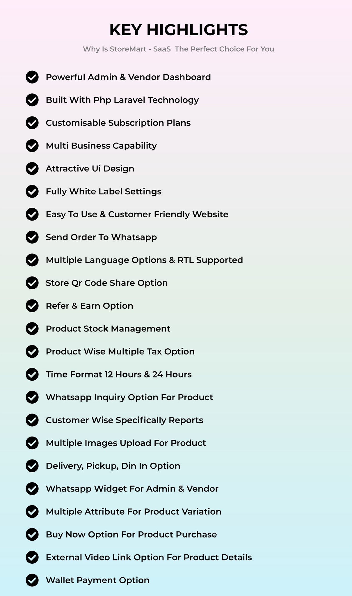 StoreMart SaaS - Online Product Selling SaaS Business Website Builder