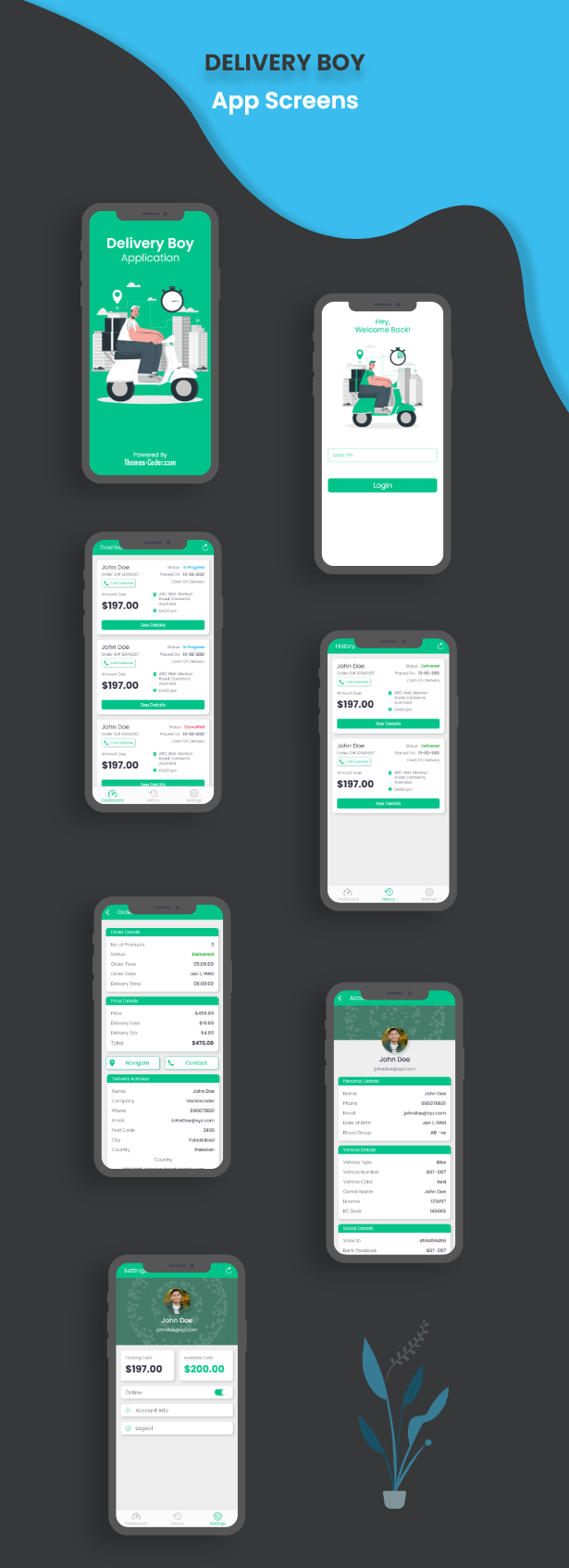 Namal – 5 in 1 Ionic Delivery Solution with POS for Single & Multiple Location Business Brand - 35