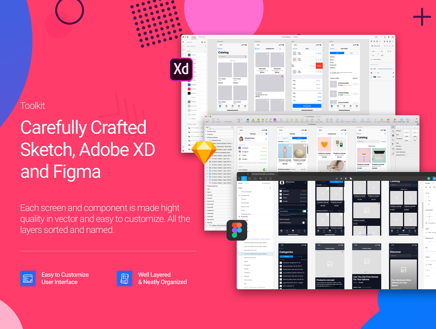 Prototype 86 Template UX/UI Kit - 2
