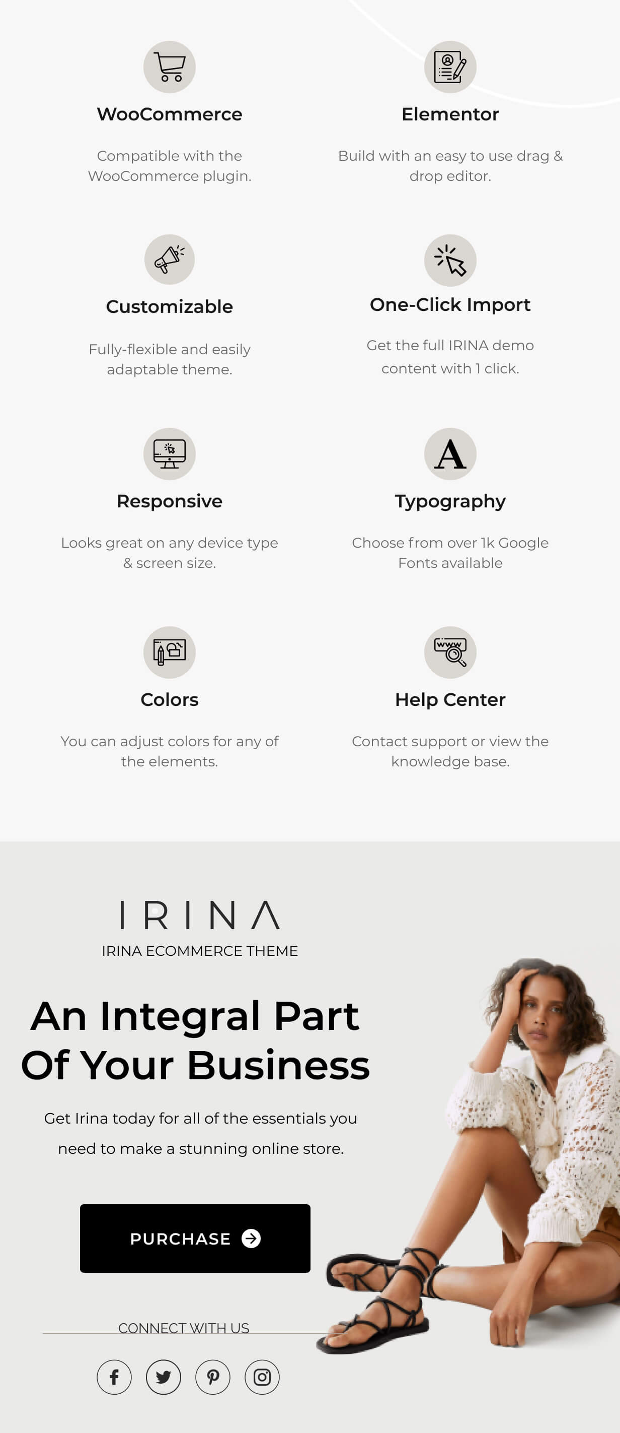 IRINA - Elementor WooCommerce Theme - 4