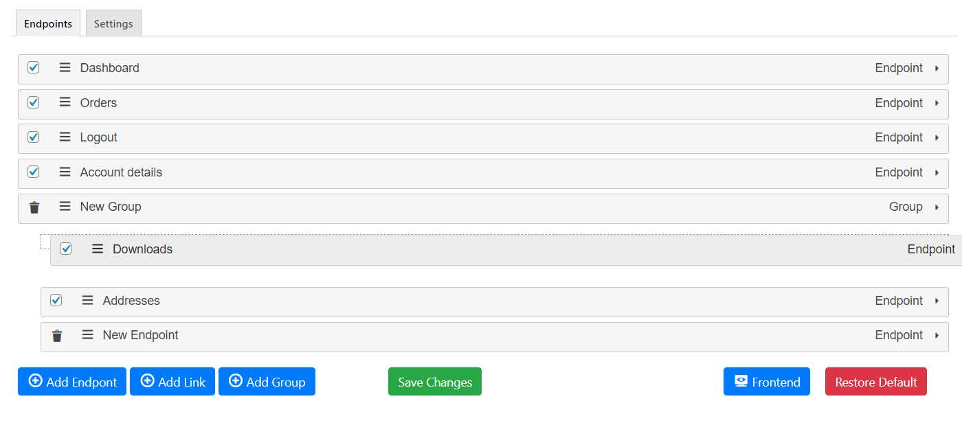 SysBasics WooCommerce Customize My account Pro 02