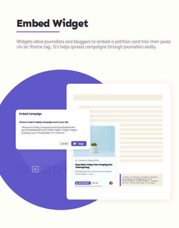 Campoal - Petition and Fundraising WordPress Theme - 18