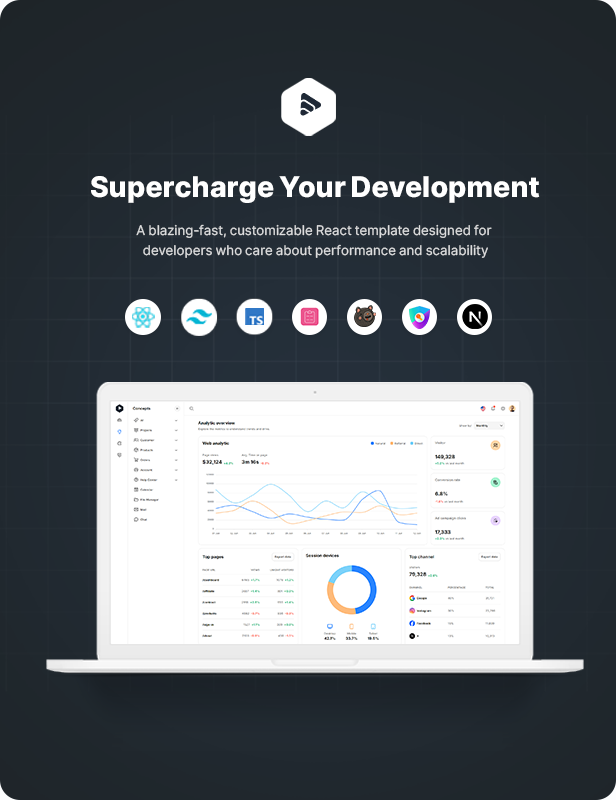 Ecme - Next.js Tailwind Admin Template (Next 15 & App Router) - 1