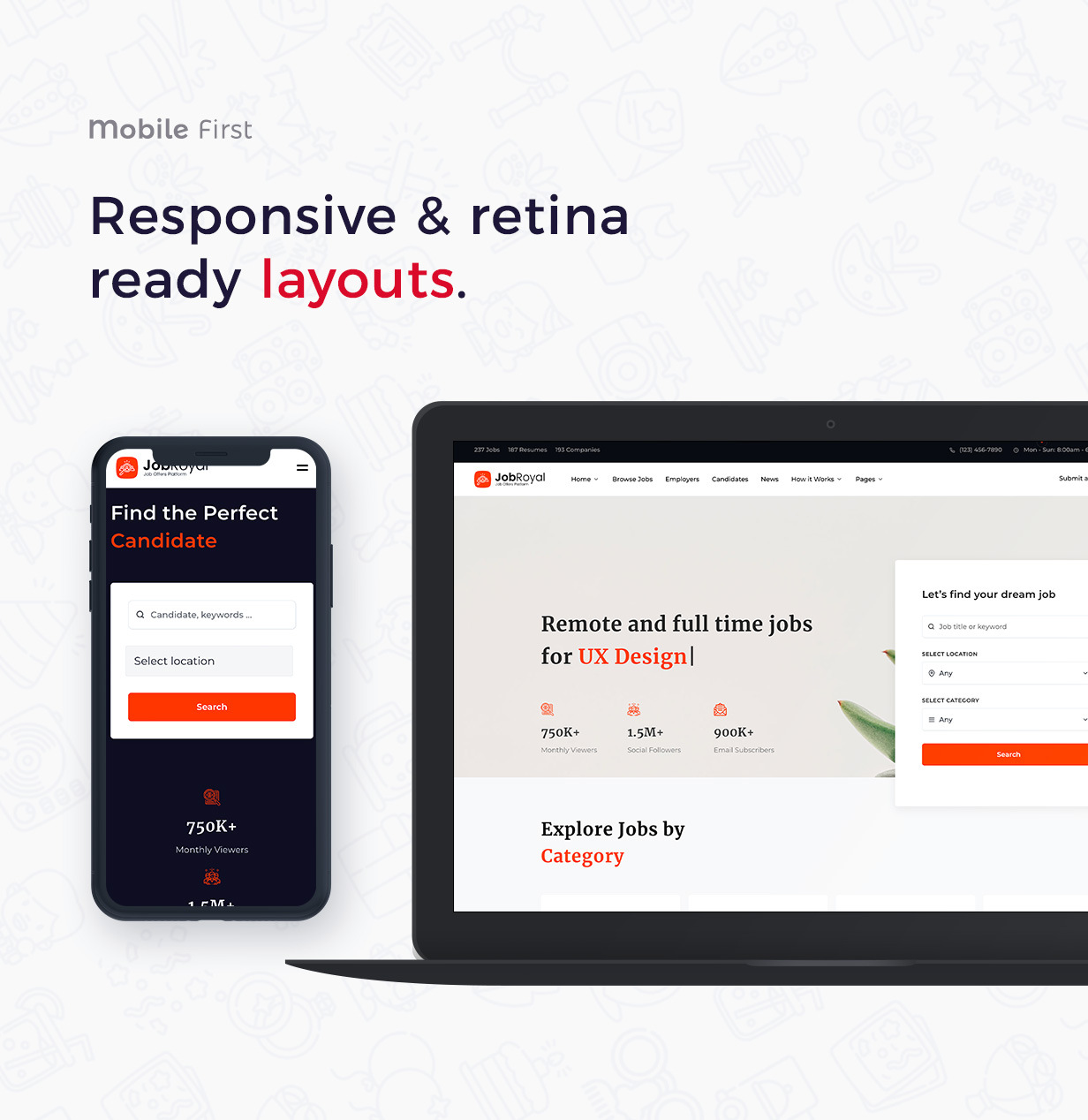 JobRoyal - Work Positions Board and Resumes WordPress Theme - 8