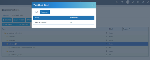 Spreadsheet Online Module