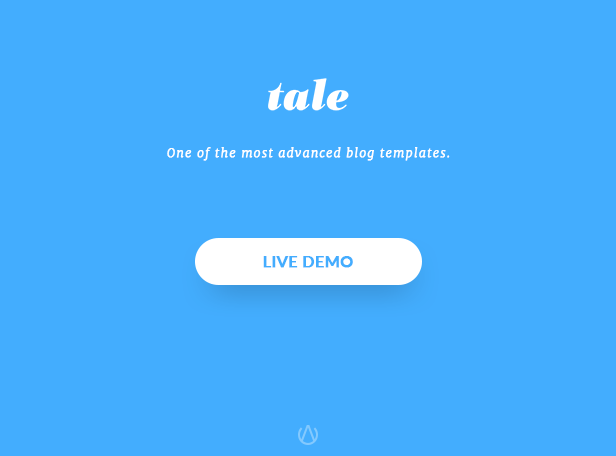 Tale - Strorytelling and Magazine Bootstrap Template - 1