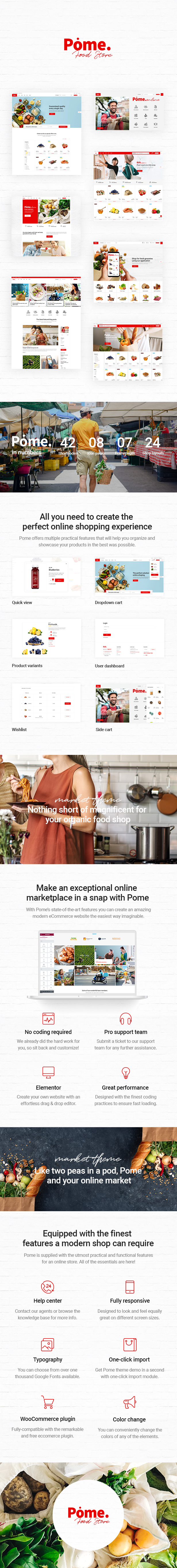 Pome - Food Store WordPress Theme - 2