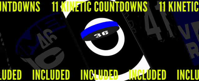 Kinetic-countdowns