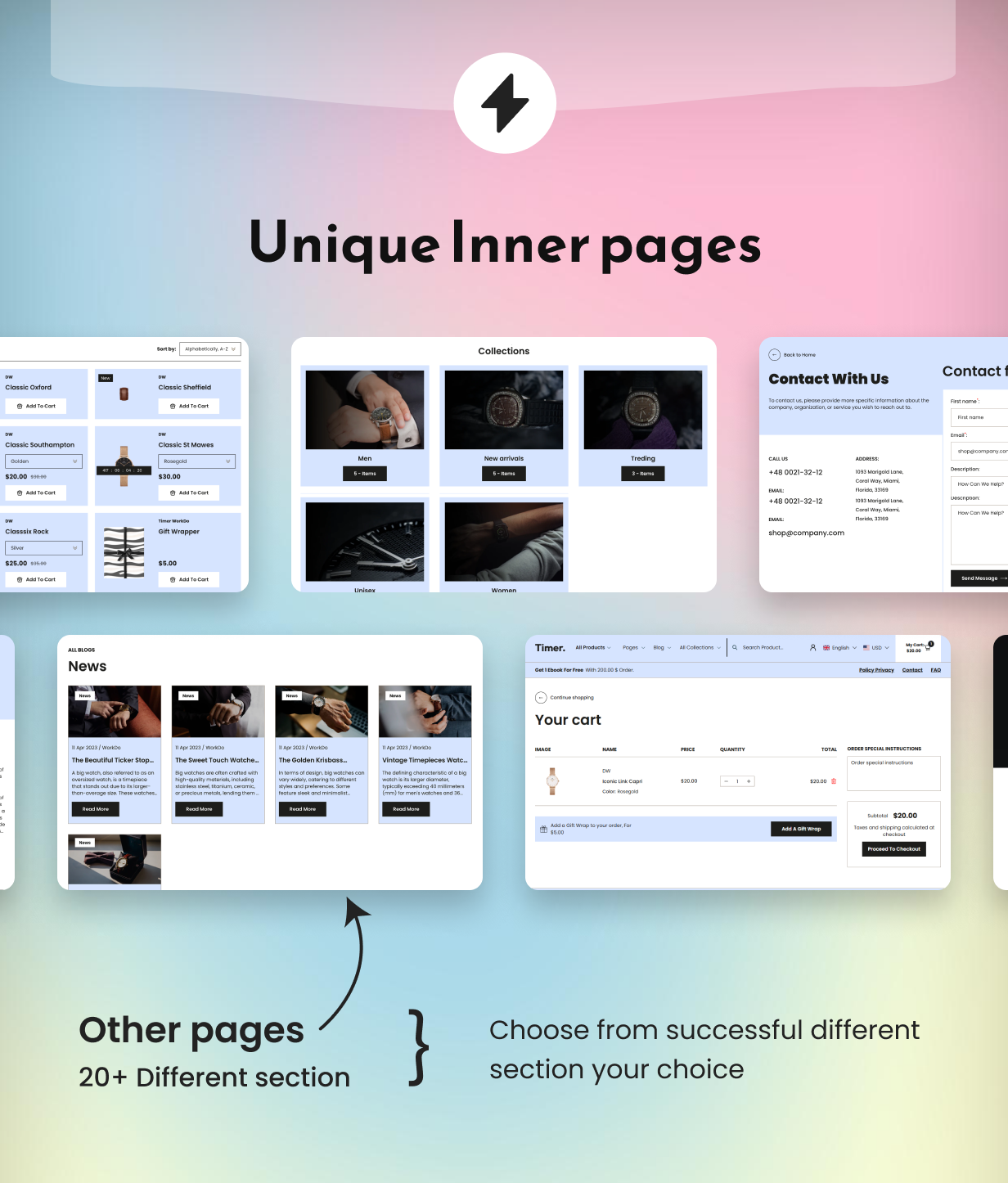 Timer - Luxury Watches Store Shopify 2.0 Theme - 13