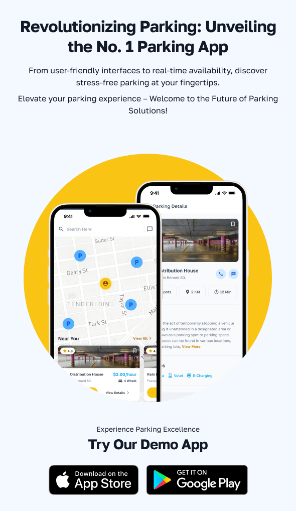 ParkMePRO - Flutter Complete Car Parking App with Owner and WatchMan app - 3