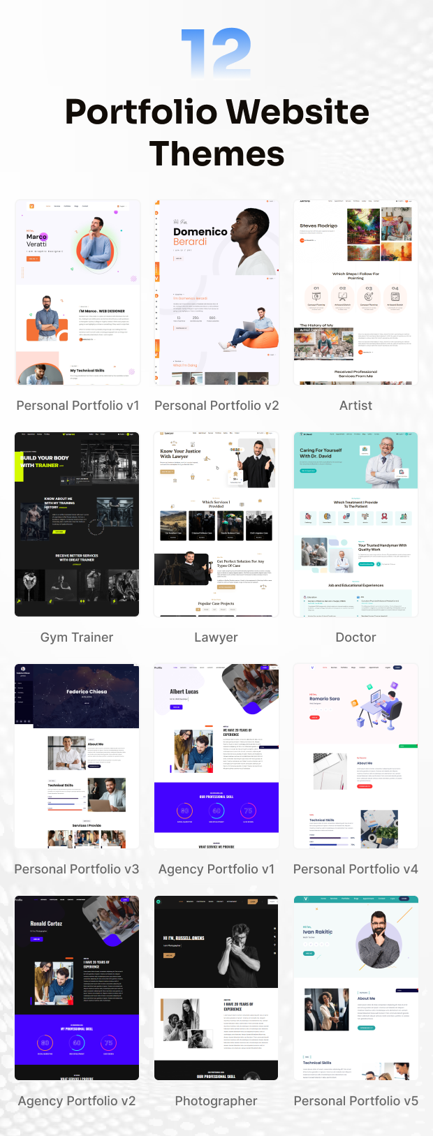Profilex - Multitenant Portfolio Website Builder with Appointment Module (SAAS) - 2