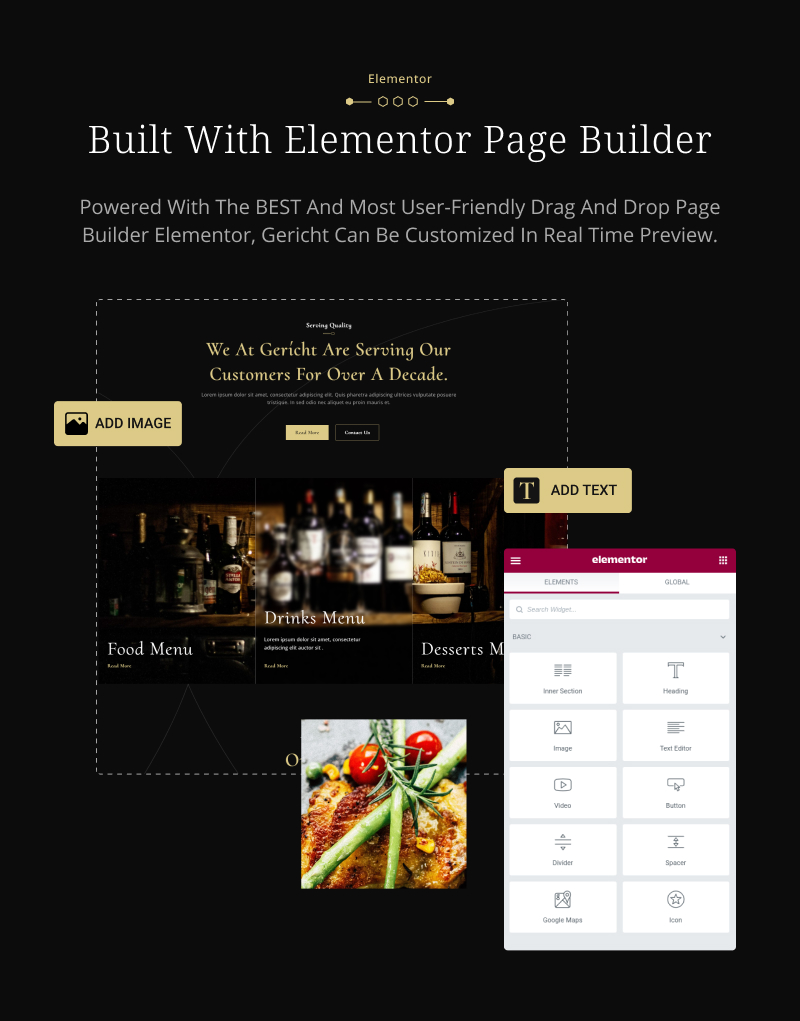 Gericht - Restaurant WordPress Theme - 9