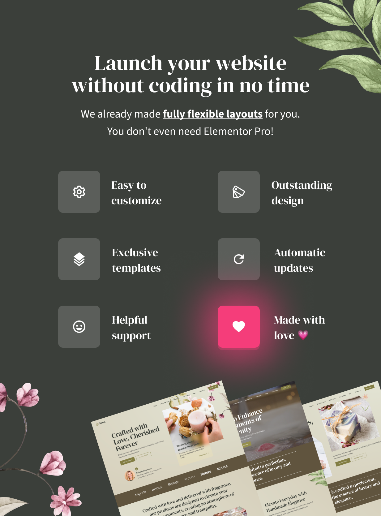Supa - Handmade Soap & Candles Shop WordPress Theme