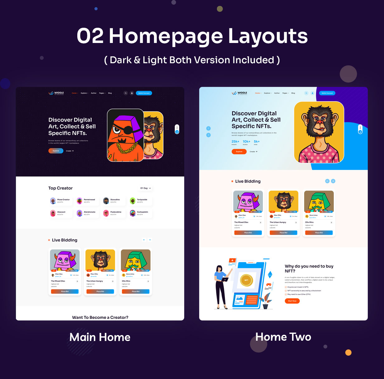 Wiggle - NFT Marketplace